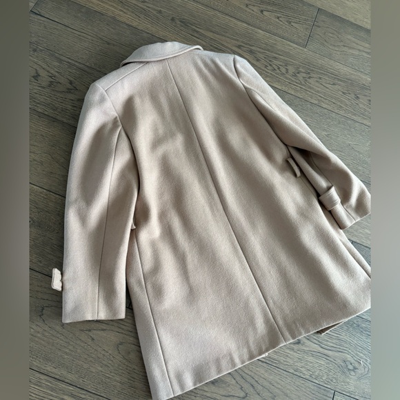 Vintage Wool tan coat - Picture 14 of 14
